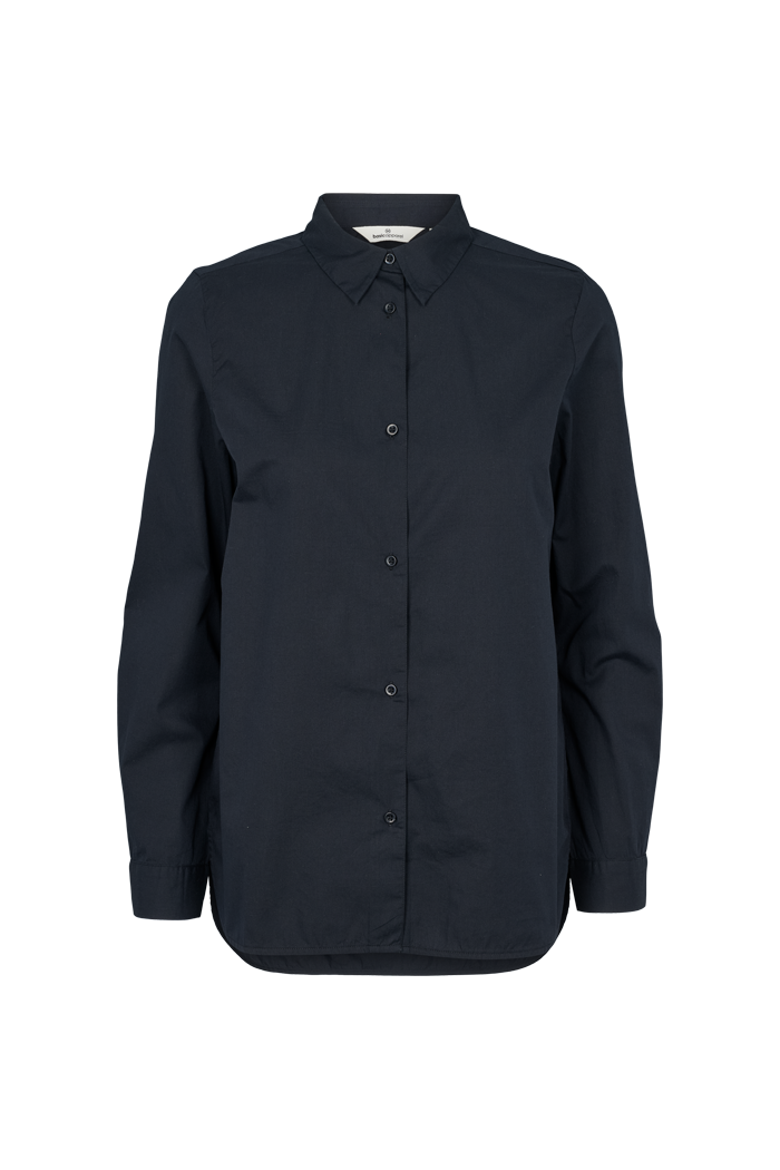 Basic Apparel Vilde Classic Shirt Shirts 001 Black